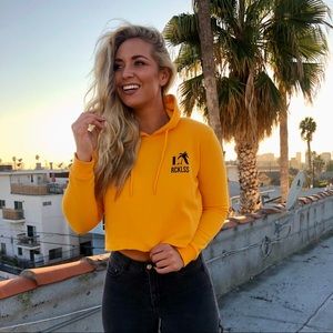 Young & Reckless LA Paradise Crop Hoodie S…